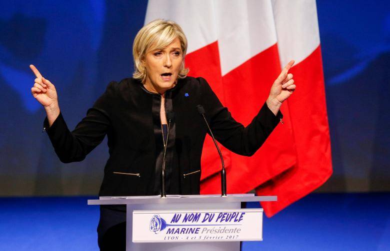 Polls Show French Far Right Le Pen Winning Election First Round, But Losing Knockout