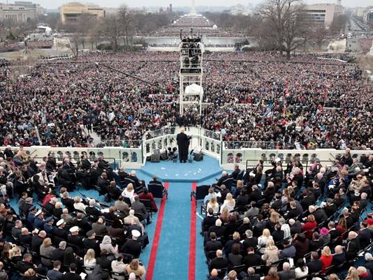 Tech giants donated to Trump inauguration, report says