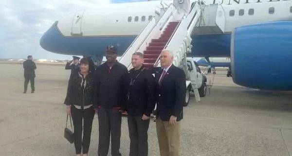 Wounded Warriors Thrilled By Super Bowl Trip With The Vice President