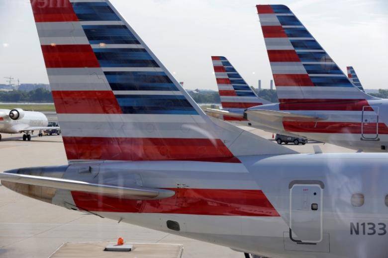 American Air lowers key revenue guidance, sending shares down