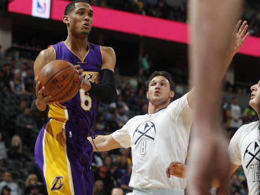 Barton, Murray Each Score 22, Nuggets Beat Lakers 129 101