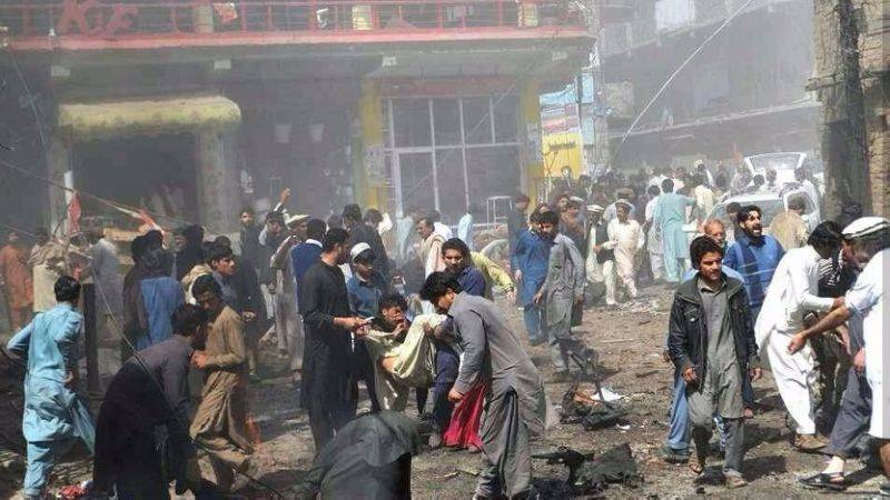 Blast in northwest Pakistan kills at least 22, wounds dozens