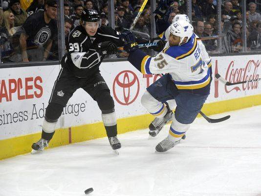 Blues Hold Off Kings In Pivotal West Playoff Battle