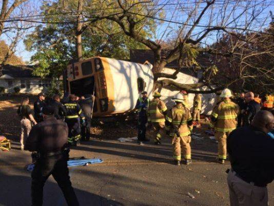 Bus driver charged after kids die in Tenn. crash