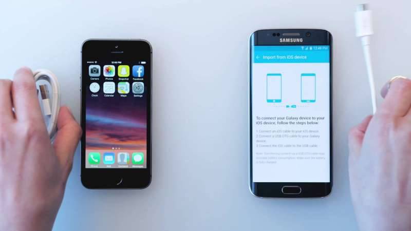 How to switch from iPhone to Samsung