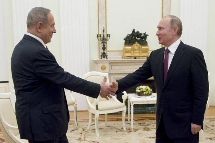 Iran presence in Syrian blocks peace deal, Netanyahu tells Putin