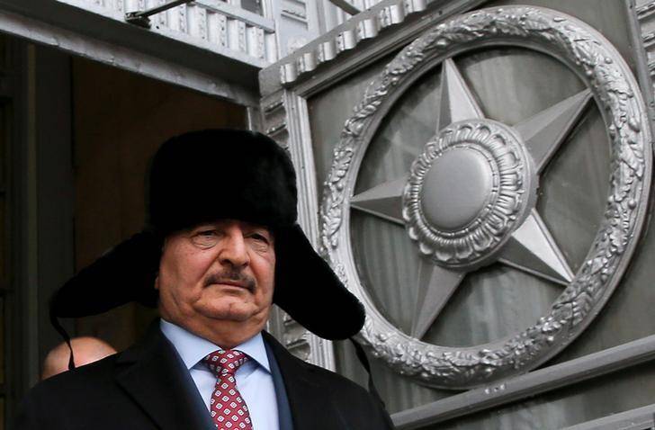 Link seen between Russia and Libyan commander Haftar