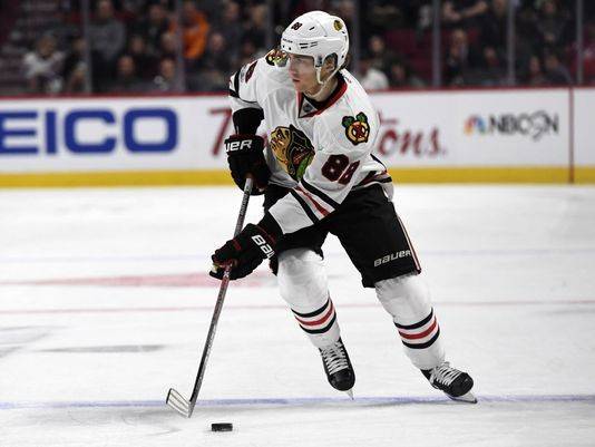 Patrick Kane moves into points lead tie as Blackhawks beat Canadiens