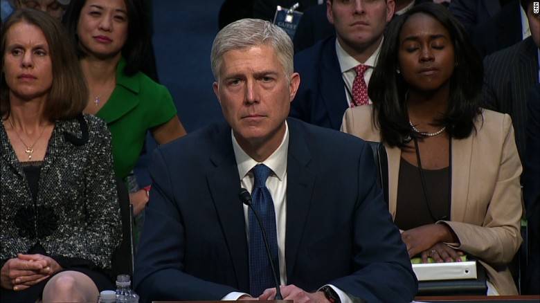 Takeaways from day one of the Gorsuch hearings