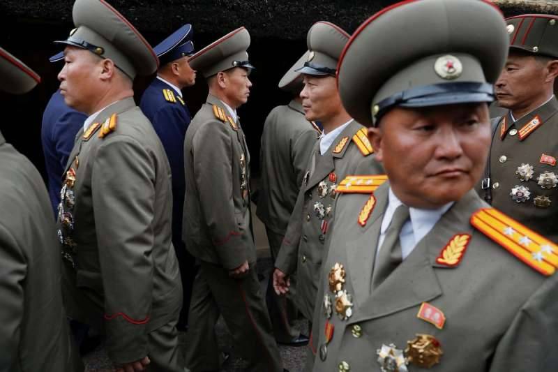 North Korea Shows Off New Missiles In Huge Military Parade