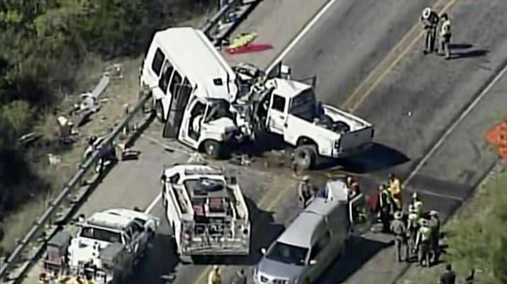 The Truck Driver In A Texas Crash That Killed 13 People Was Texting, A Witness Says