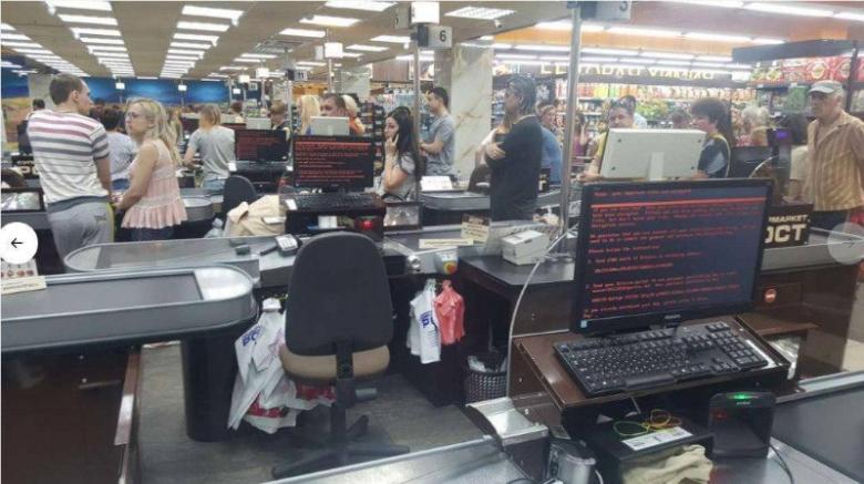 Customers Queue In 'Rost' Supermarket In Kharkiv