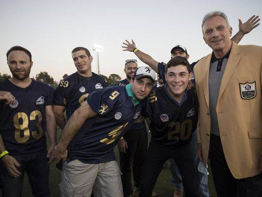 Montana, Brown and Staubach give Israeli football huge boost