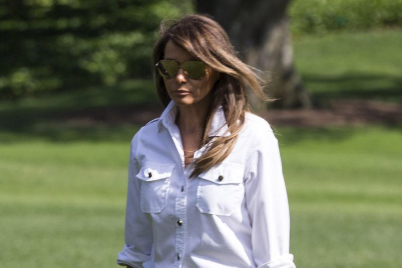 Shop Melania Trump’s Signature Belt and Shoe Style