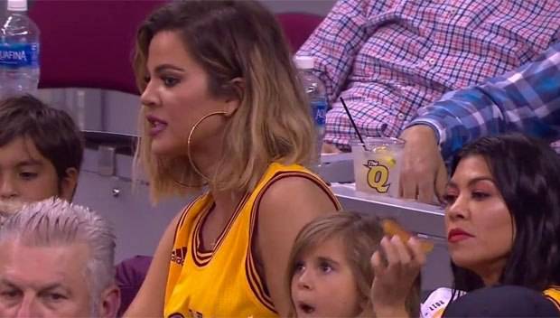 The Kardashians Fly To Ohio To Cheer OnTristan Thompson During Game 4 Of NBAFinals