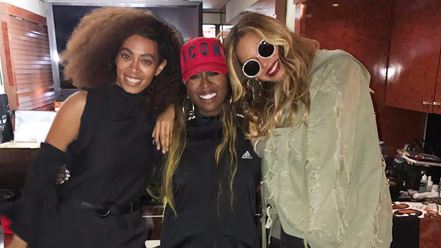 Beyonce Takes A Break From Mommy Duty & Dances Backstage To Missy Elliott At FYF Fest