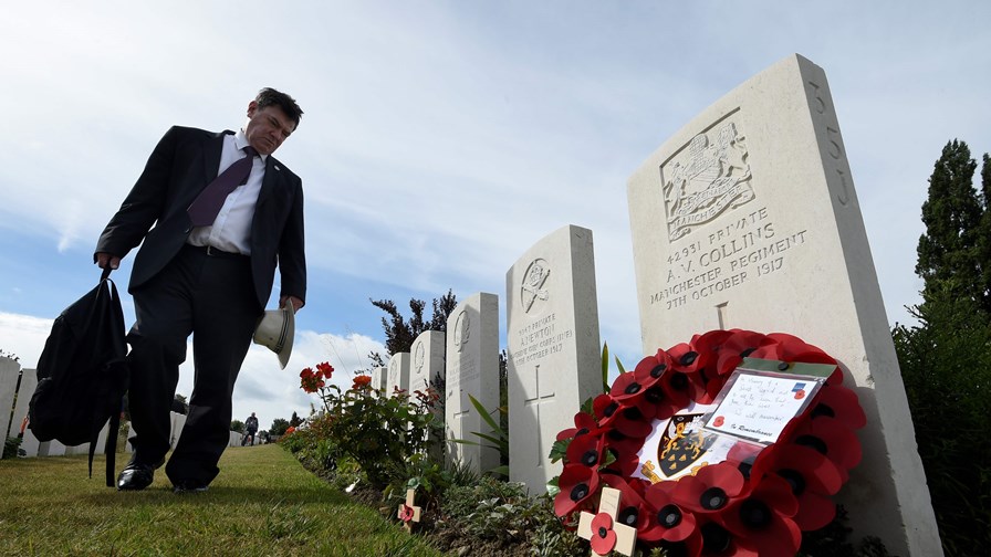 Cannon salute marks centenary of Passchendaele battle of WWI