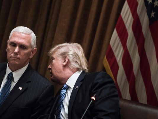 How Vice President Mike Pence is weathering the Donald Trump Jr. Russia revelations