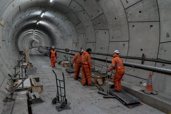 London’s new subway symbolized the future then came brexit