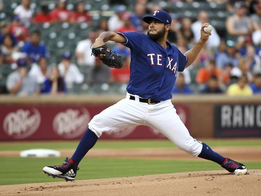 Stanton hits 2 more home runs, Marlins beat Rangers 4-0