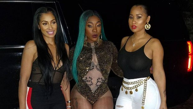 ‘L&HH’ Stars Karlie Redd & Tammy RiveraGo Braless In See-Through Tops