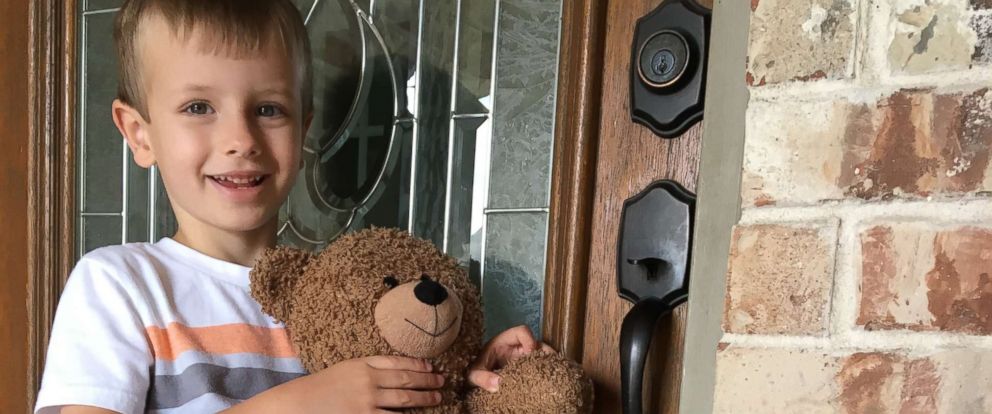 Teddy bear lost at dallas airport reunited with little boy after family's plea