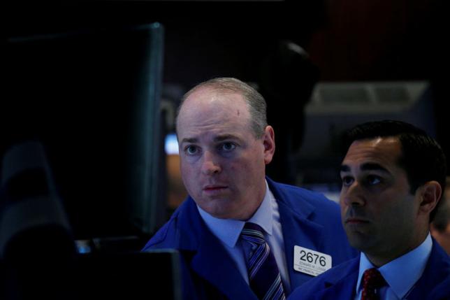 Traders Work On The Floor Of The NYSE In New York