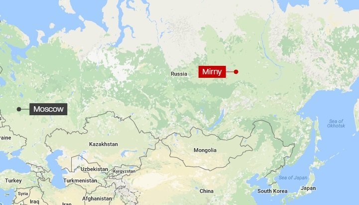 16 missing in flooded Russia diamond mine