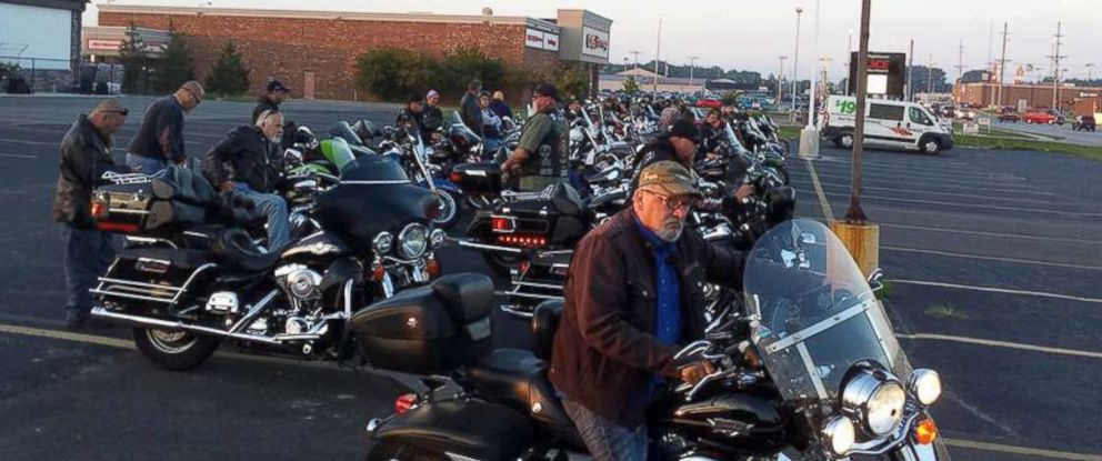 50 bikers escort bullied boy to first day of middle school