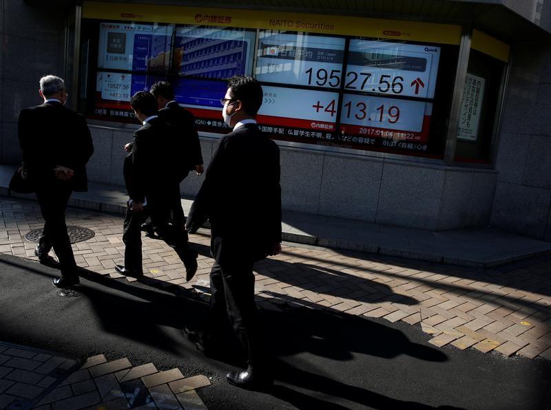 Asia shares rise as investors look to burst of data for proof of ‘goldilocks’