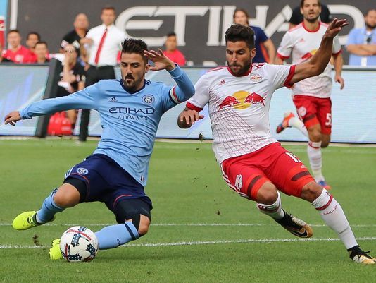 David Villa outduels Bradley Wright-Phillips as NYCFC beats Red Bulls