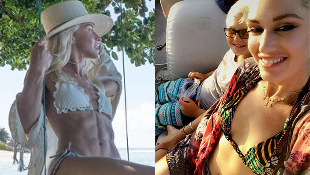 Gwen Stefani, Julianne Hough & More Gorgeous Stars Flaunting Their Bodies On The Beach