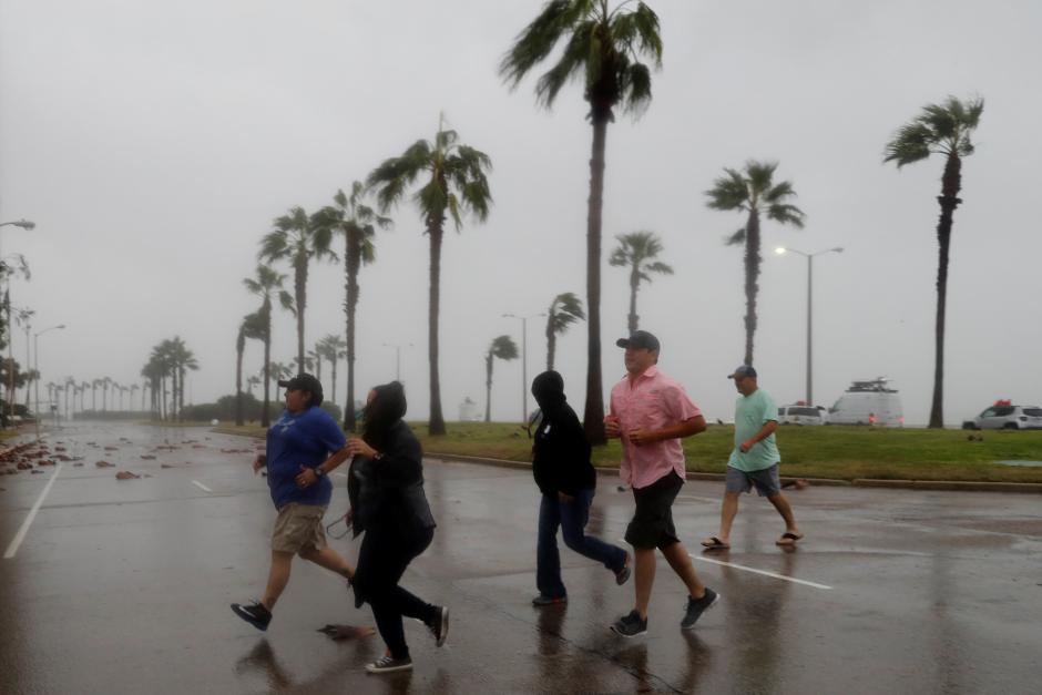 Harvey barrels into Texas as Category 4 hurricane