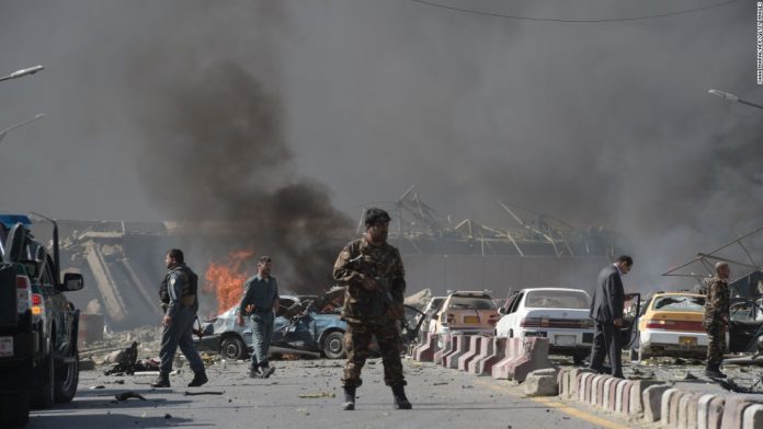 ISIS claims suicide attack at mosque in Afghan capital