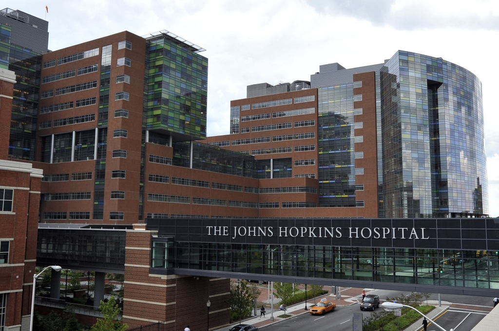 Johns Hopkins Hospital moves up to #3 among U.S. hospitals