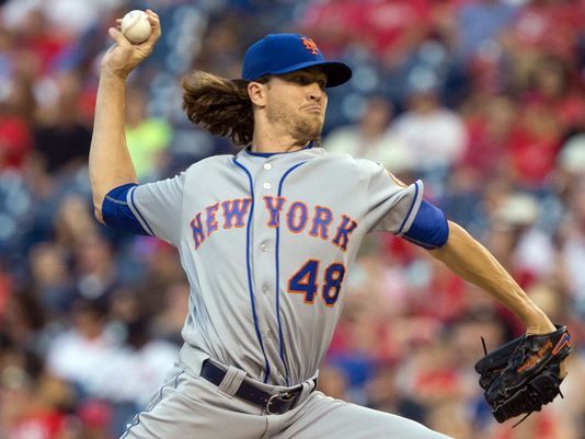 Mets’ Jacob deGrom leaves in 7th after getting hit by batted ball