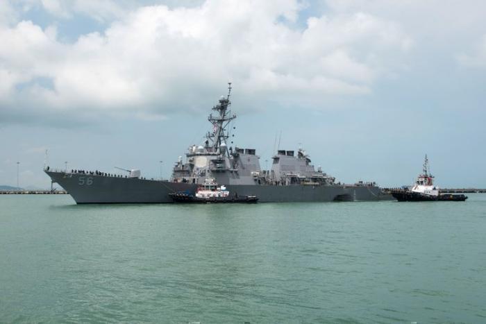 Naval Collision Adds to Fears About U.S. Decline in Asia