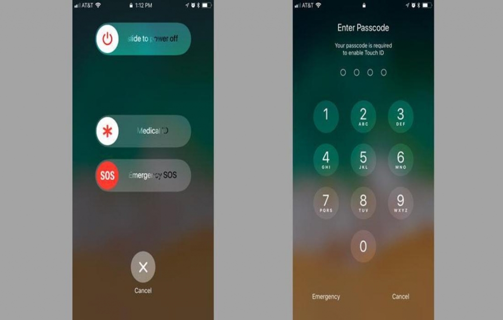 Quickly Disable Touch ID And Get Emergency Help In iOS 11