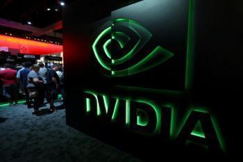 Nvidia shares fall on data center revenue but chips ride cryptocurrency boom