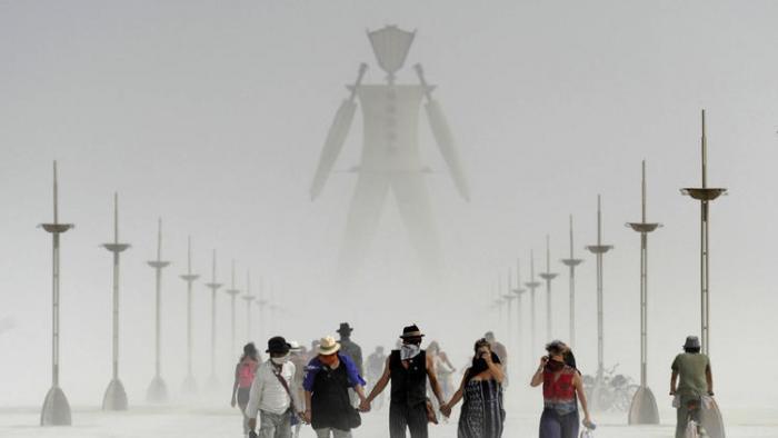 Man dies after rushing into Burning Man festival flames