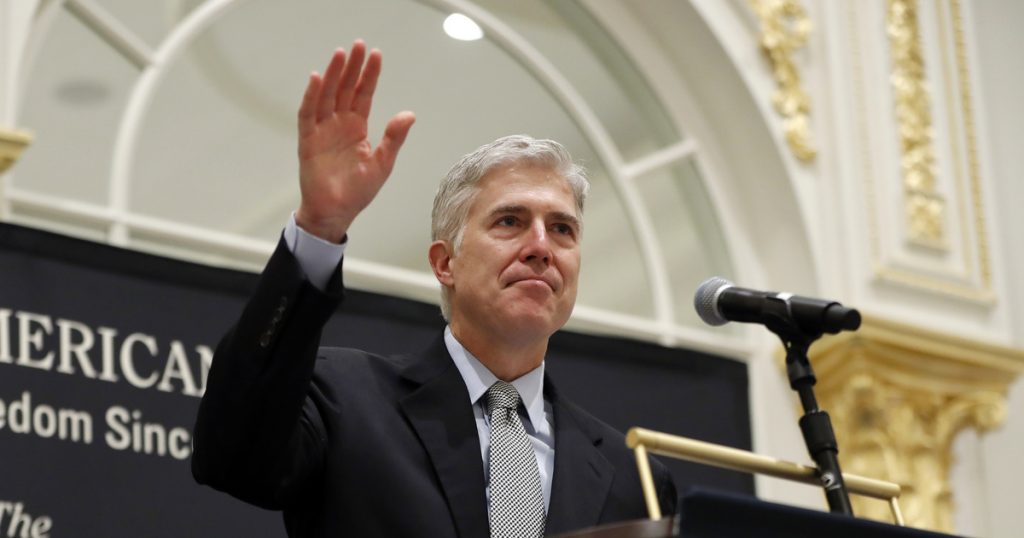 Neil Gorsuch is preparing to deal a deathblow to public unions