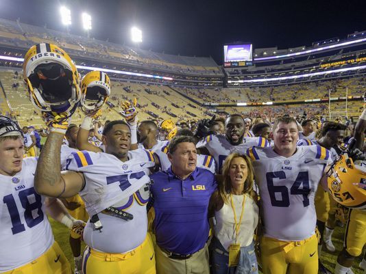 Orgeron looking for complete game from No. 25 LSU