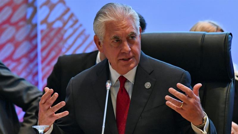 Rex Tillerson in China for North Korea talks