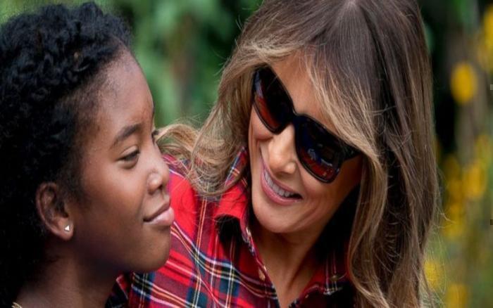 First lady set to embark on first solo trip outside US