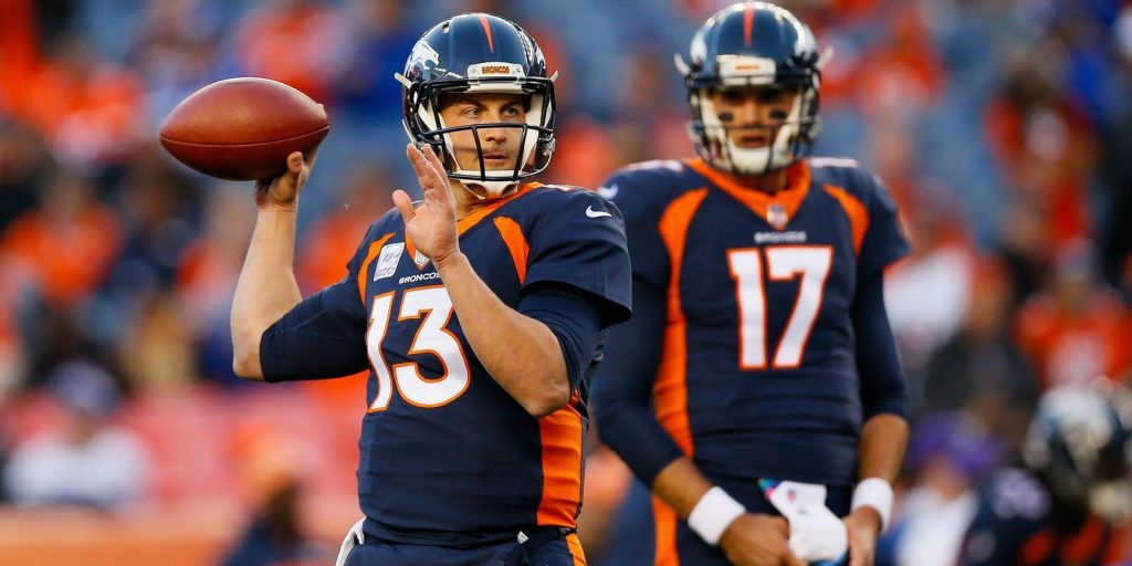 Brock Osweiler makes brief return for Broncos after Trevor Siemian hurts shoulder