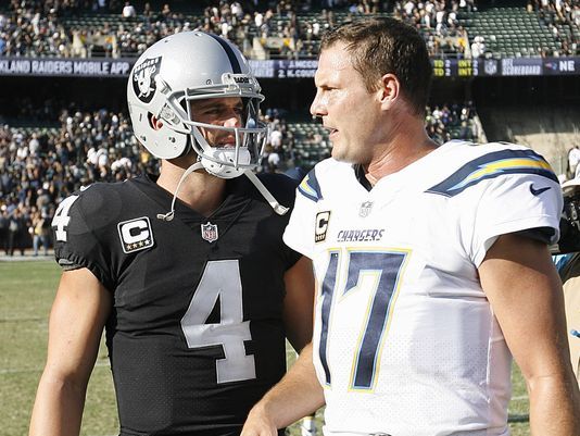 Chargers use late kick by Nick Novak to beat Raiders 17-16