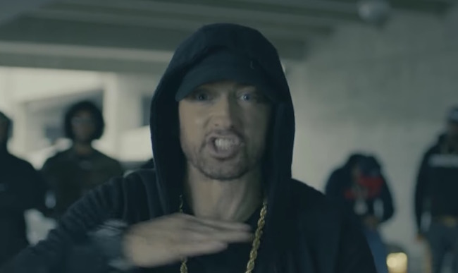 Eminem Lashes Out at Trump With Freestyle Rap Video