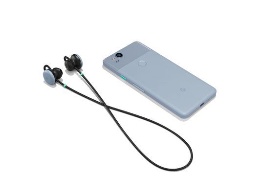 Hello, Google Pixel Buds (and real-time translation). Goodbye, headphone jack.