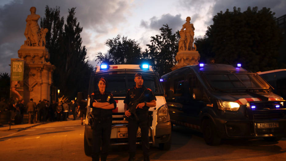 High security ahead of key Catalan parliamentary address