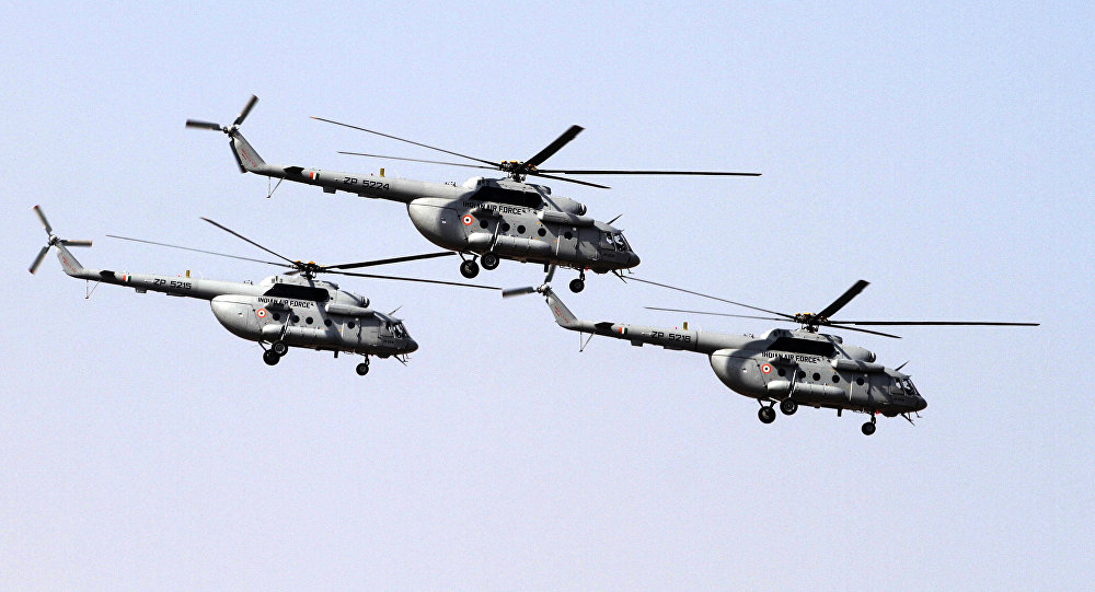 Indian air force helicopter crash kills five